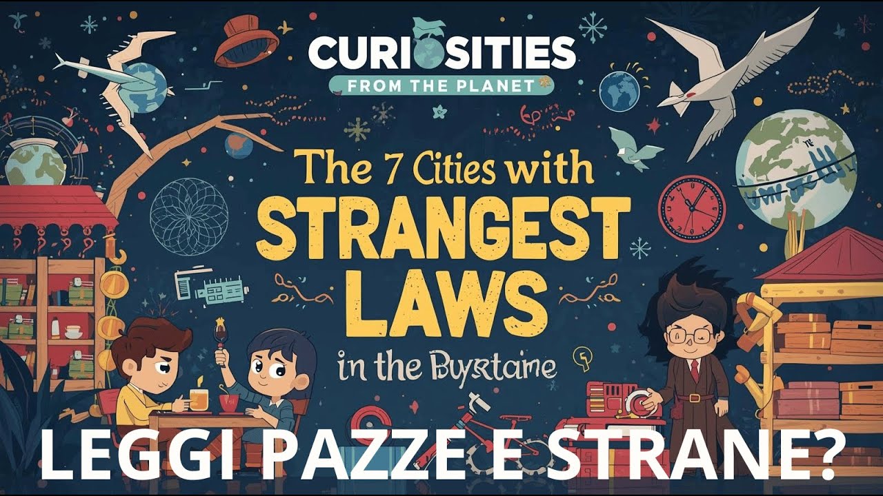 LE 7 CITTA' CON LE LEGGI PIU' ASSURDE E STRANE NEL MONDO?