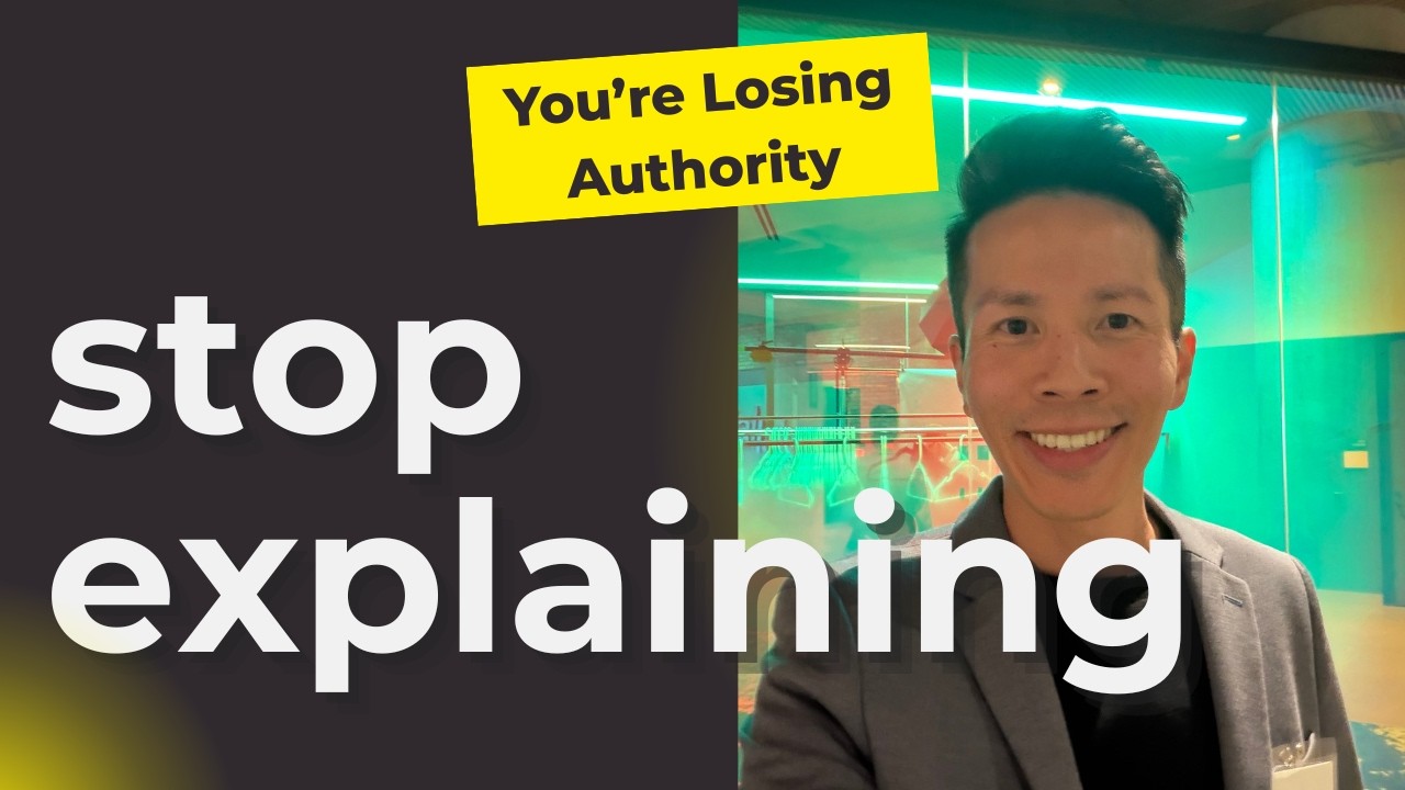 Rule 4: Stop Over-Explaining Mistakes at Work (It's Killing Your Authority)