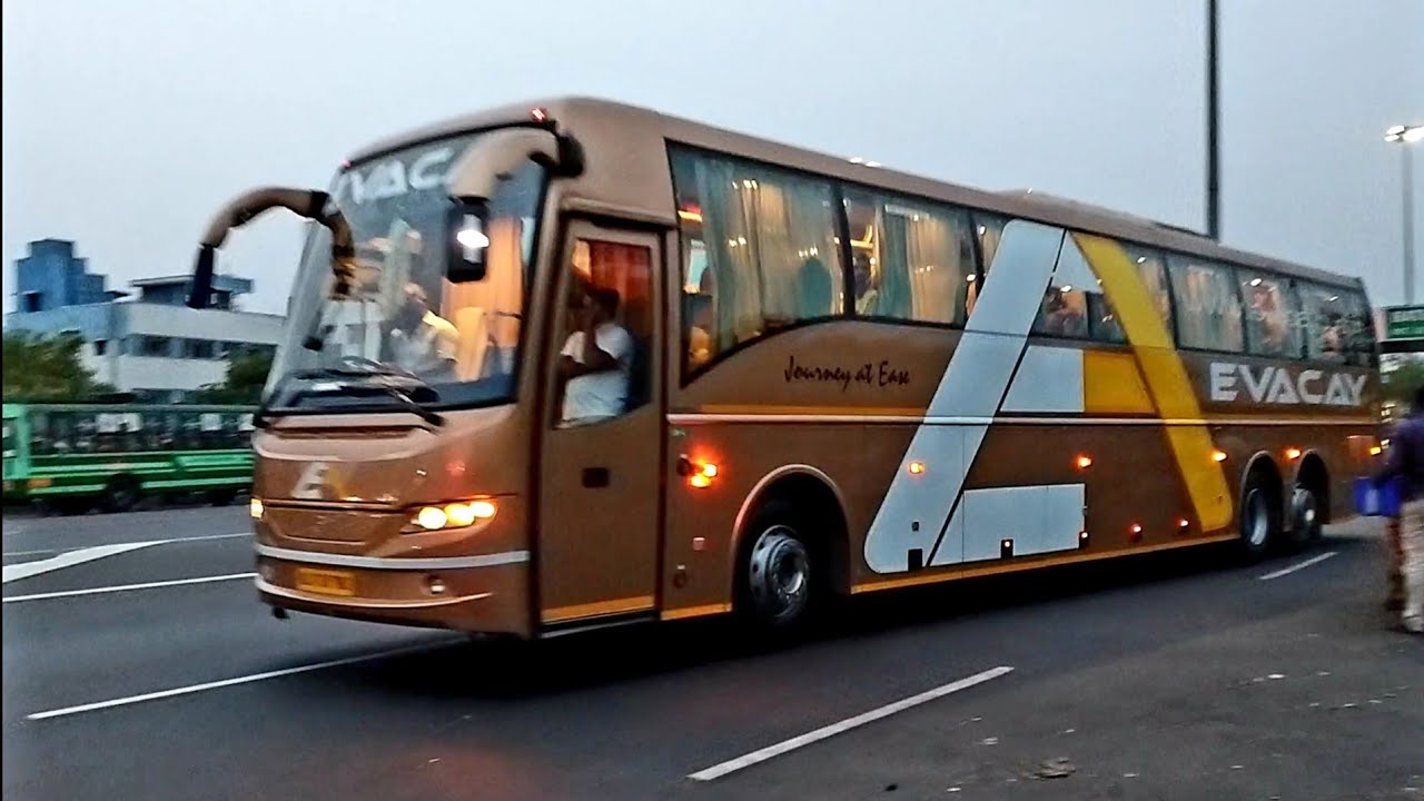 KERALA LINES B11r,EVACAY B11r,YBM Benz,JAYAM,SRM B9r TRAVELS  @PORUR TOLL GATE