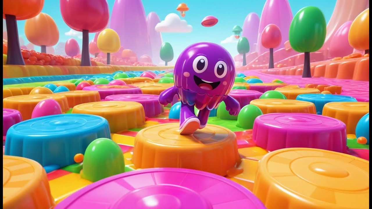 O Jelly Jumper do Fall Guys Saiu das Rodas | Rimas e Canções Infantis