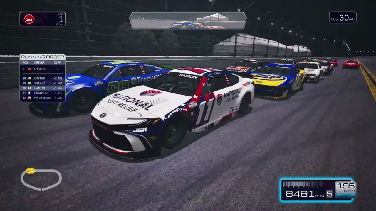 Coca-Cola Zero Sugar 400 (Гонка 26/36) Серия чемпионата NASCAR Cup 25