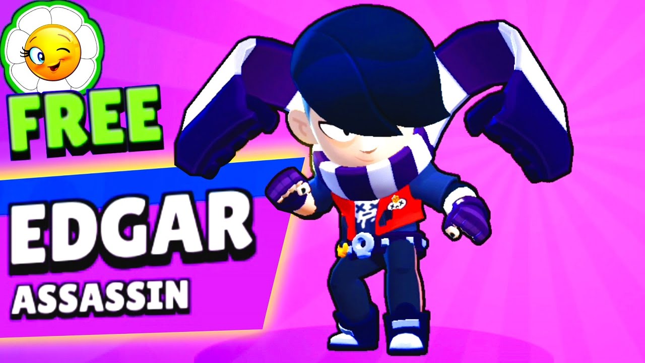 Brawl Stars #28  Новогодний подарок: Эдгар! New epic brawler!