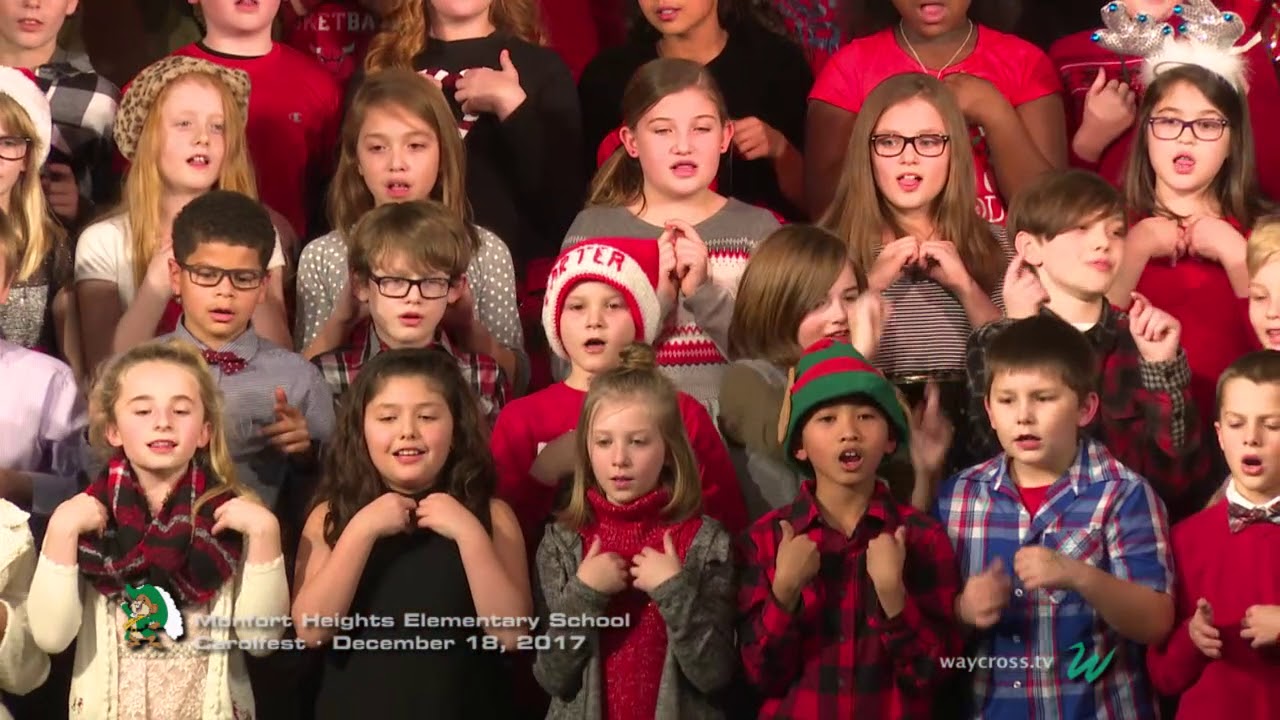 Monfort Heights Elementary CarolFest: December 18, 2017