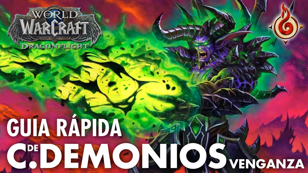 GUIA RÁPIDA CAZADOR DE DEMONIOS VENGANZA #DRAGONFLIGHT BETA