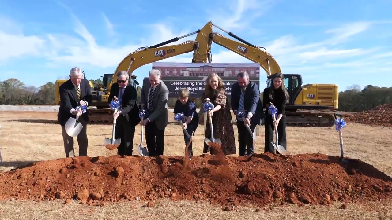 Jesse Boyd Elementary Groundbreaking Highlights November 2025