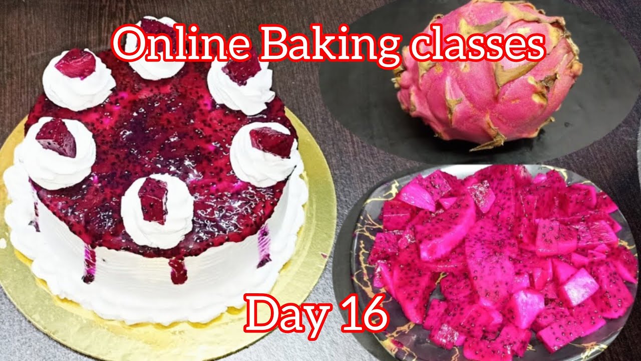 Online Baking Free Classes| Day -16 | How To Make Fresh fruit Cake | Chandrika Behera