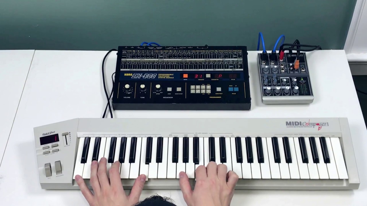 Planet Zaxxon: Sound Test #005 - Korg EX-800.