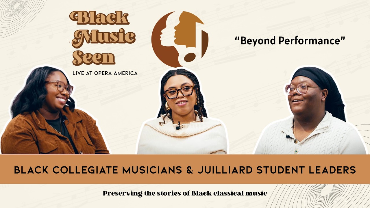 Young Black Leaders at The Juilliard School — Featuring Black Collegiate Musicians