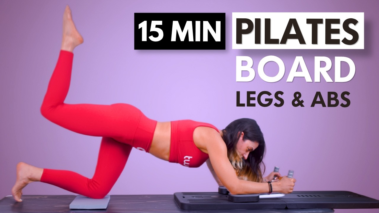 PILATES BOARD - One Week CHALLENGE - Day Three Legs x Abs