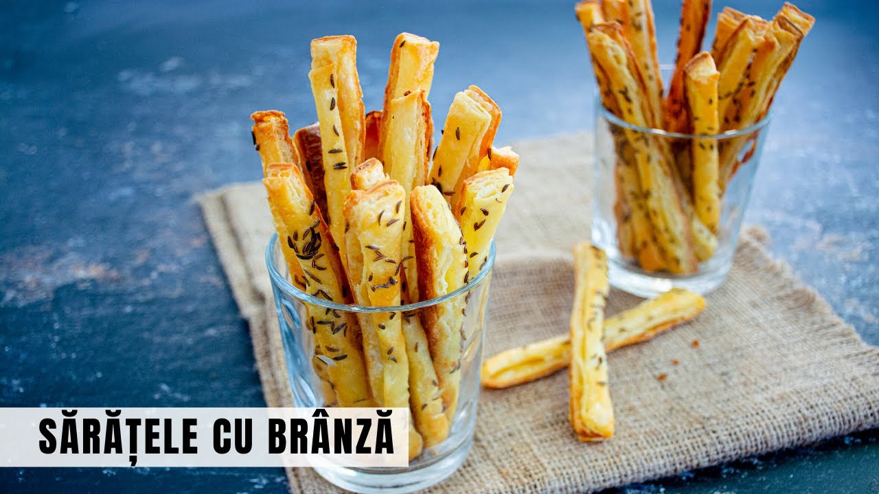 Rețeta de sărățele (saleuri) cu brânză și chimen care se desfac în mii de foițe | Bucate Aromate
