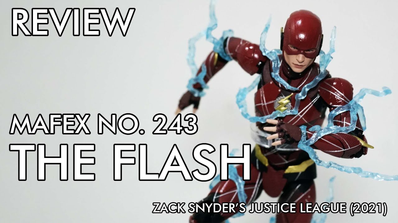 [REVIEW] Mafex no. 243 The Flash from Zack Snyder's Justice League (2021) by Hendro's Hobbies