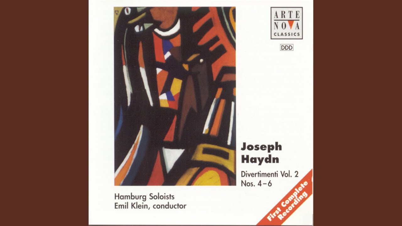 Divertimento No. 5 Hob. II:6 E flat major: Adagio