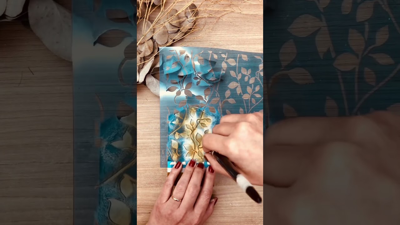 Assista a aula completa dessa pintura incrível com stencil, aqui no canal!