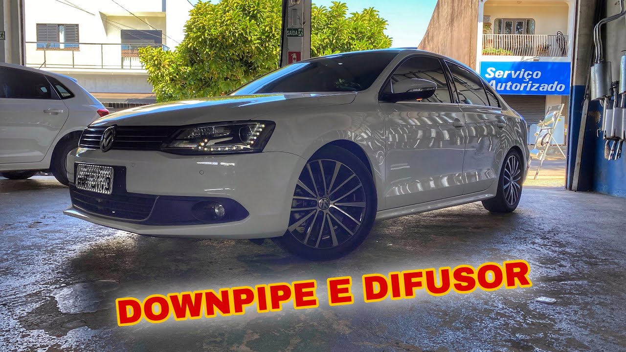 JETTA TSI 211cv COM DOWNPIPE E DIFUSOR