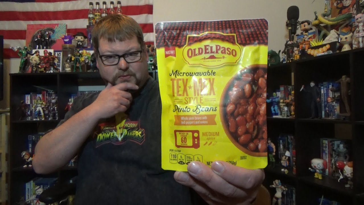 Tank Tries Old Elpaso TexMex style Pinto Beans