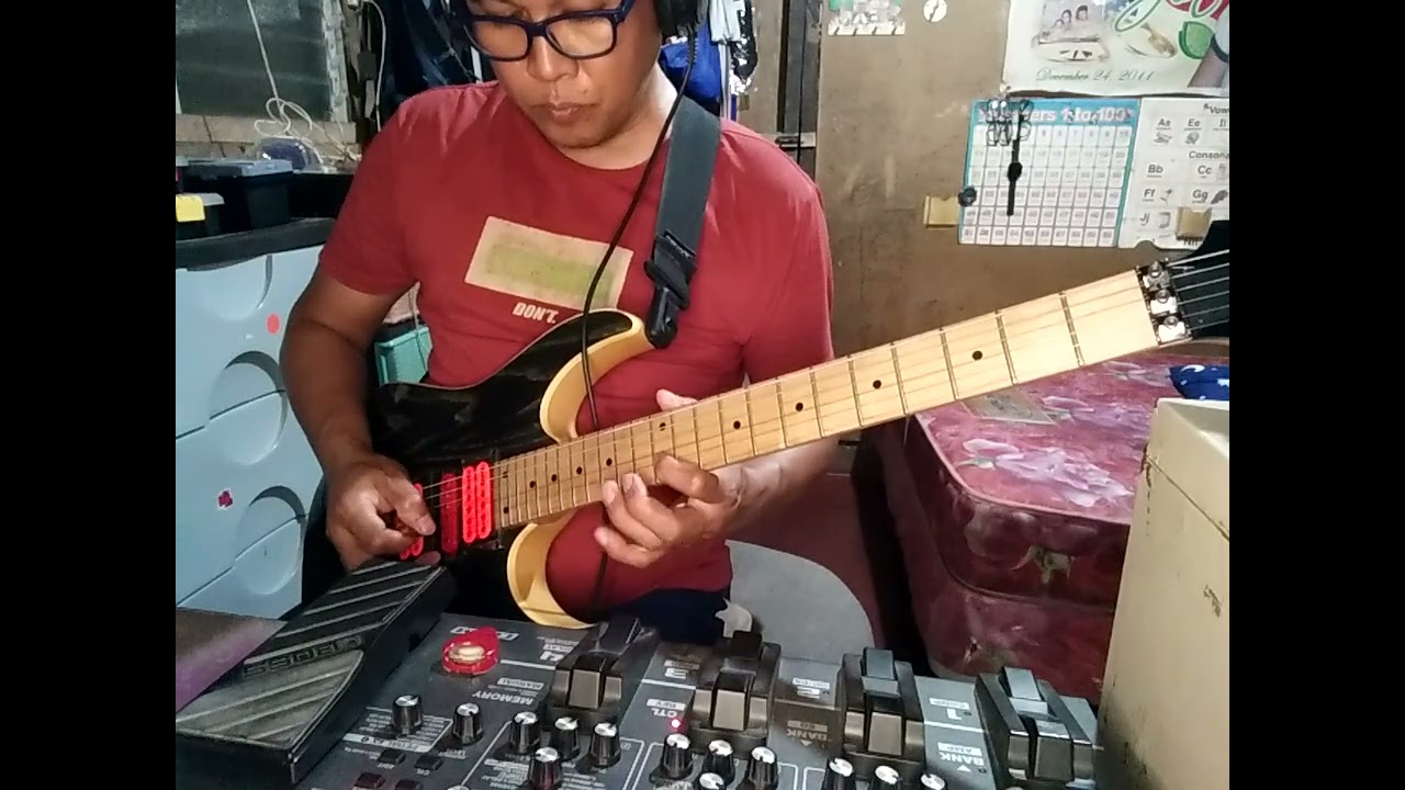 Magbago Kana Kaibigan guitar solo tutorial