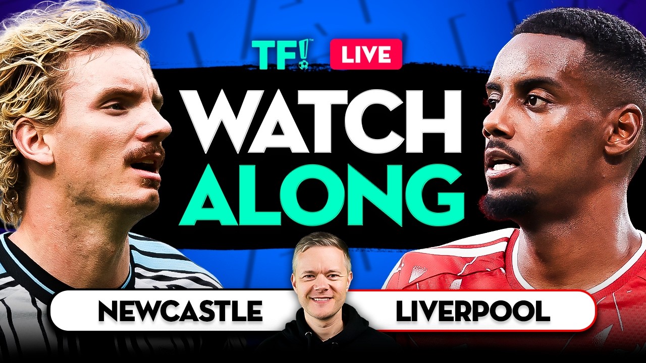 NEWCASTLE vs LIVERPOOL LIVE Watchalong with Mark Goldbridge
