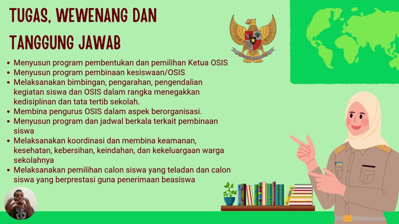 Tugas dan tanggung jawab Wakil Kepala Sekolah Bidang kesiswaan