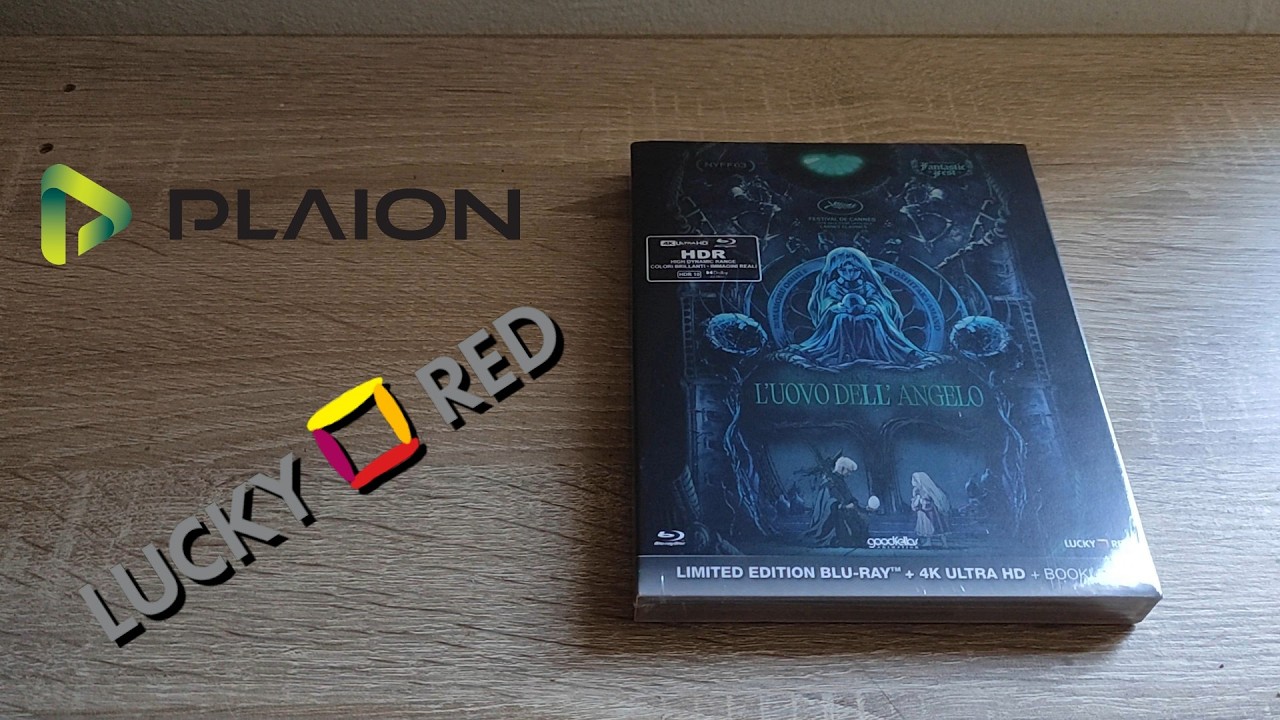 L’UOVO DELL’ANGELO LIMITED EDITION 4K BLU RAY UNBOXING LUCKY RED