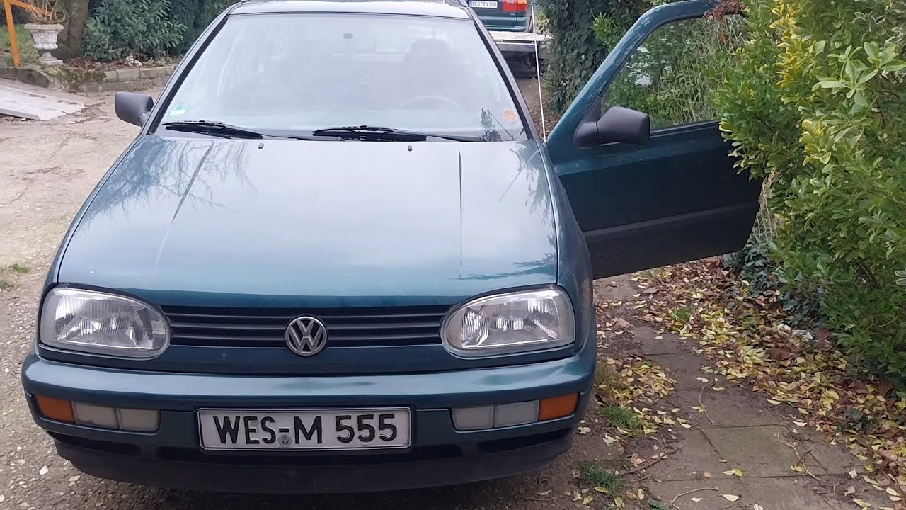 Vw Golf 3 W&auml;rmetauscher geplatzt getauscht ohne Armaturenbrett Ausbau geschafft 