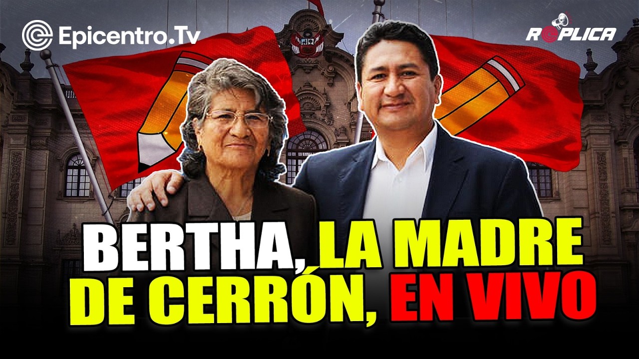 ¿Caerá el gabinete Miralles? | Madre de Cerrón y Delia Espinoza en vivo #EpicentroElectoral #Réplica