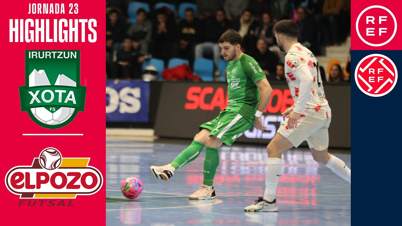 Resumen #PrimeraDivisi&oacute;nFS | CA Osasuna Magna 2-4 ElPozo Murcia Costa C&aacute;lida | Jornada 23