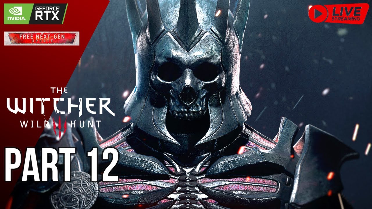 🎮 The Witcher 3 Next Gen PC On Thin Ice (Best Ending) Walkthrough Gameplay with ROG 🔴 LIVE #PT 12