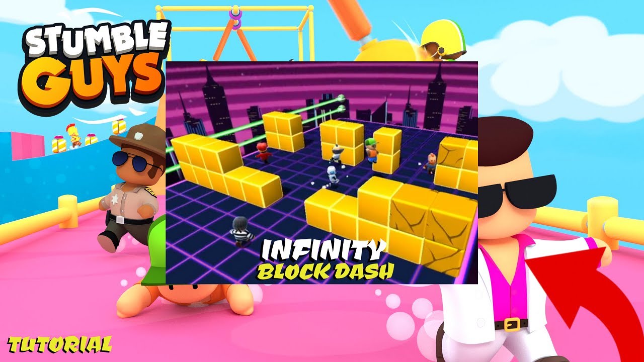 Jak zrobić INFINITY BLOCK DASH w STUMBLE GUYS!?