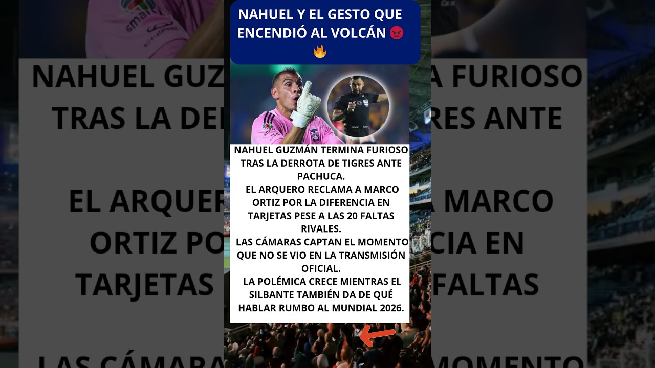Nahuel y el gesto que encendi&oacute; al Volc&aacute;n 😡🔥