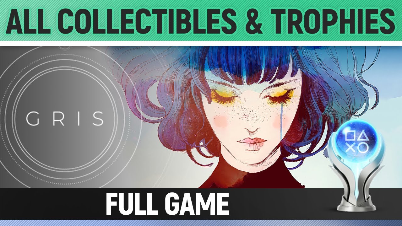 Gris - FULL GAME - All Collectibles & Trophies 🏆(Platinum Guide)