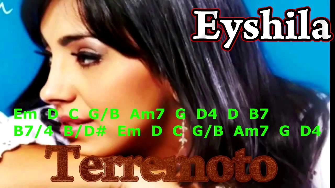 Cifra, Letra e Musica - Eyshila - Terremoto