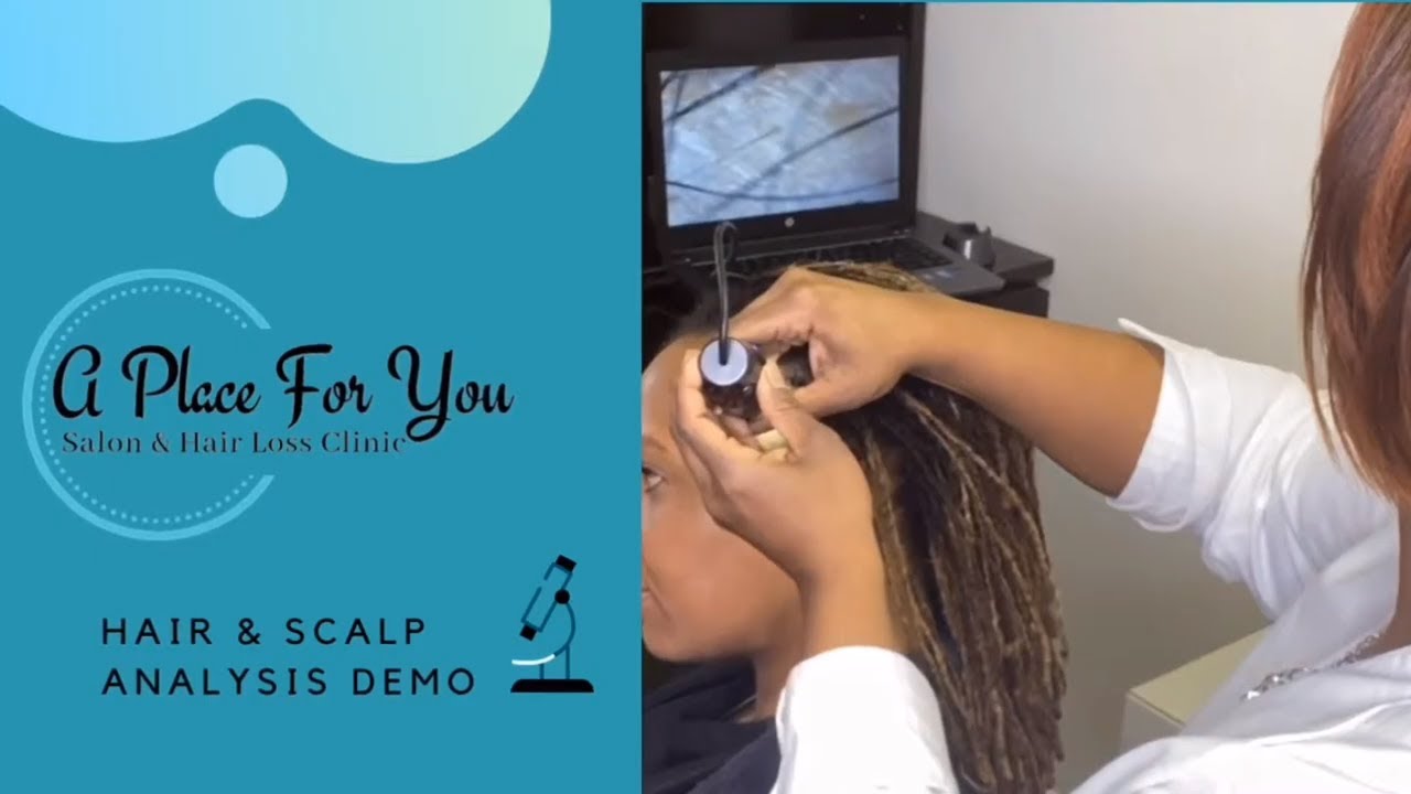 Step 1 Consultation+ Hair & Scalp Analysis