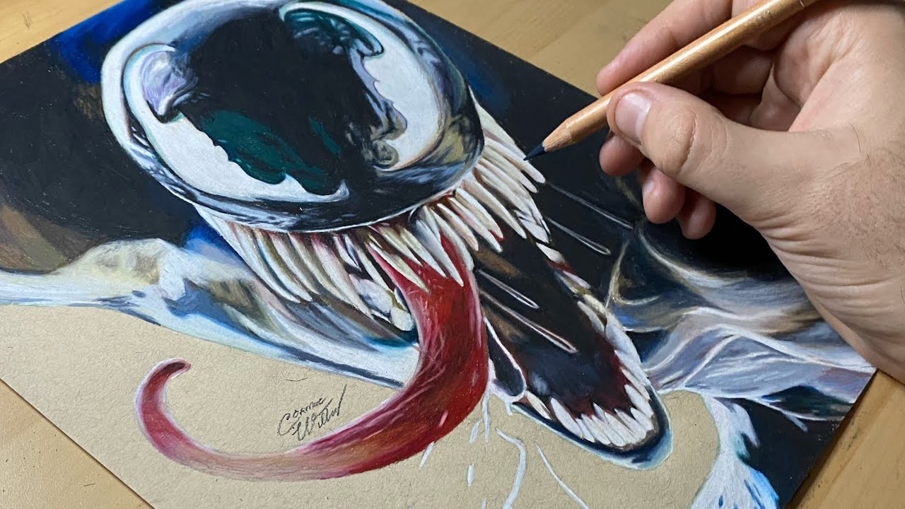 Drawing Venom - Spider-Man 2 - PS5