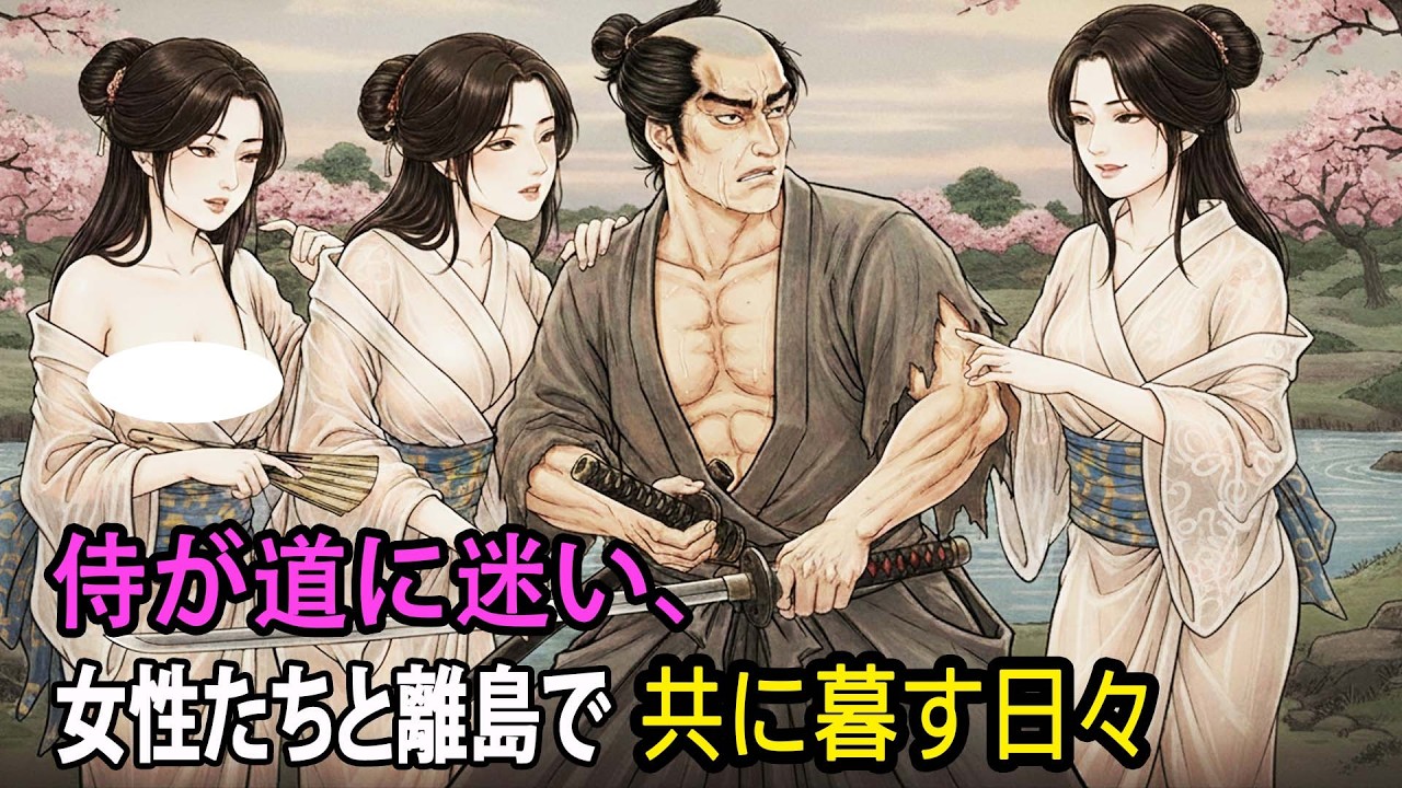 折れた刀と女だけの島 ― 殺戮の業を背負った侍が、名もなき楽園で「ただの人」に戻るまでの記録 | 野談 | 時代劇 | 昔話 | 説話 | 民話