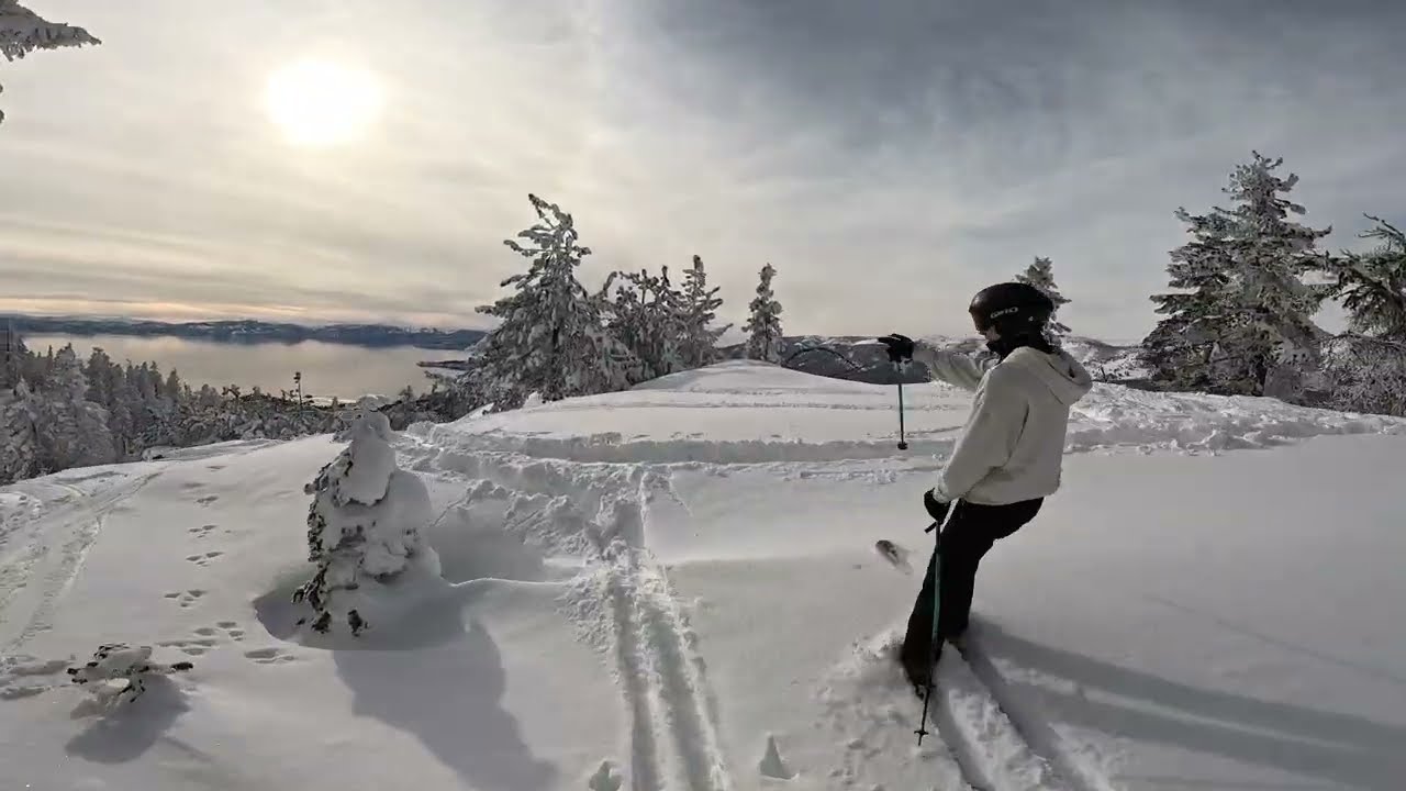 snowiest ski day of the season
