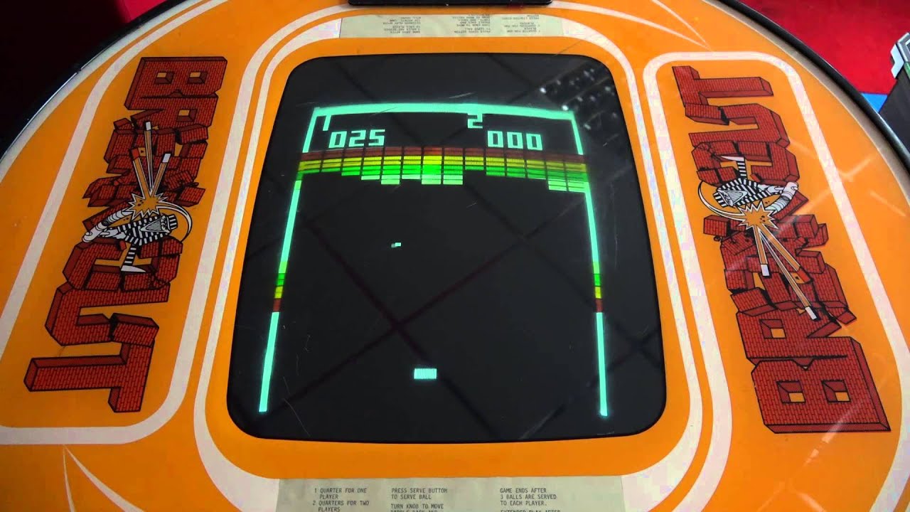 Breakout (Atari, 1976) Arcade Cocktail Spielautomat
