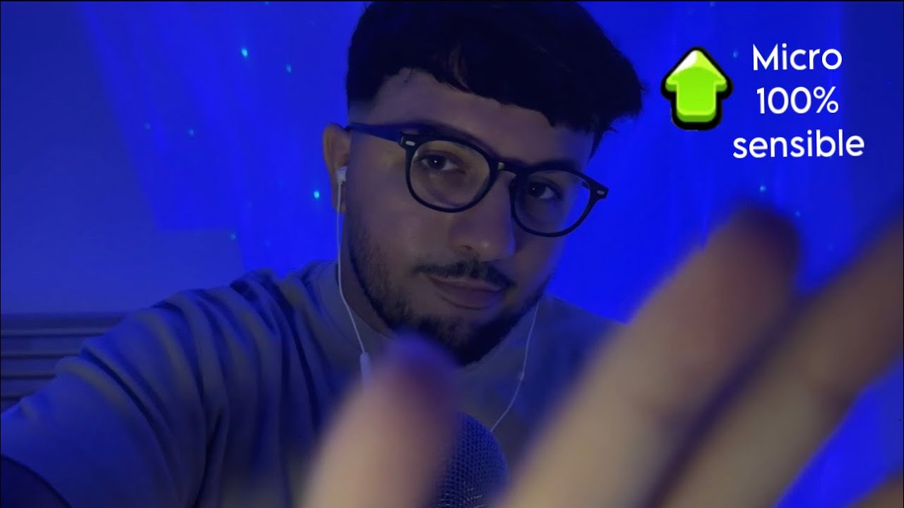 20 MIN d’ASMR avec le blue yéti au MAX de sa sensibilité !