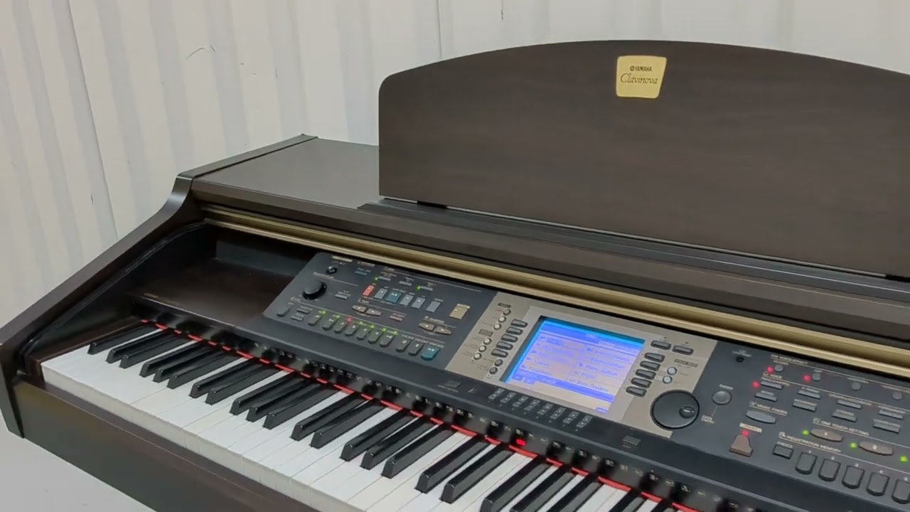 Yamaha Clavinova CVP-203 digital piano in rosewood stock number 22431