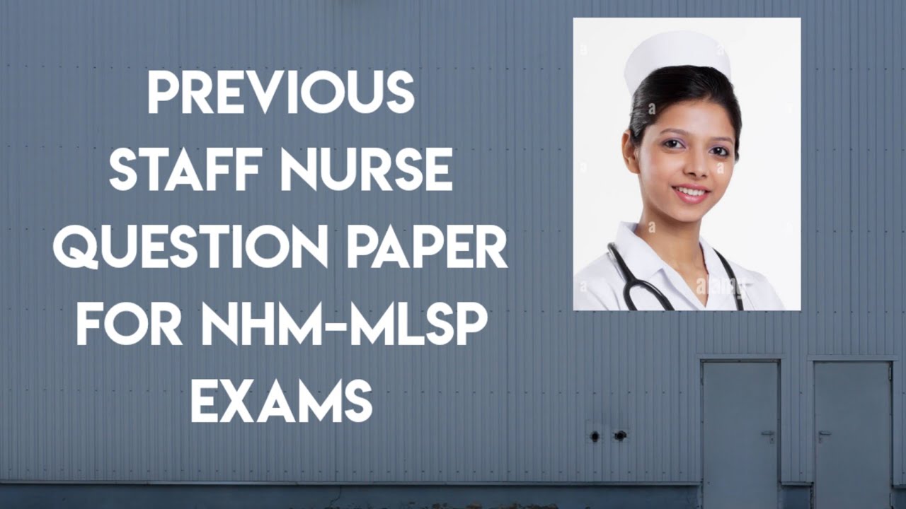 NHM Model Question Paper Staff Nurse Devaswam Kerala MLSP Video/Useful For All Exams/JPHN Kerala psc