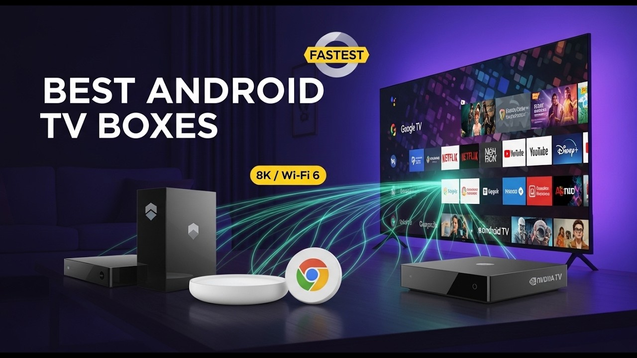 TOP 5 Best Android Tv Boxs Your Entertainment Setup Isn’t Complete Without THIS 📺💥