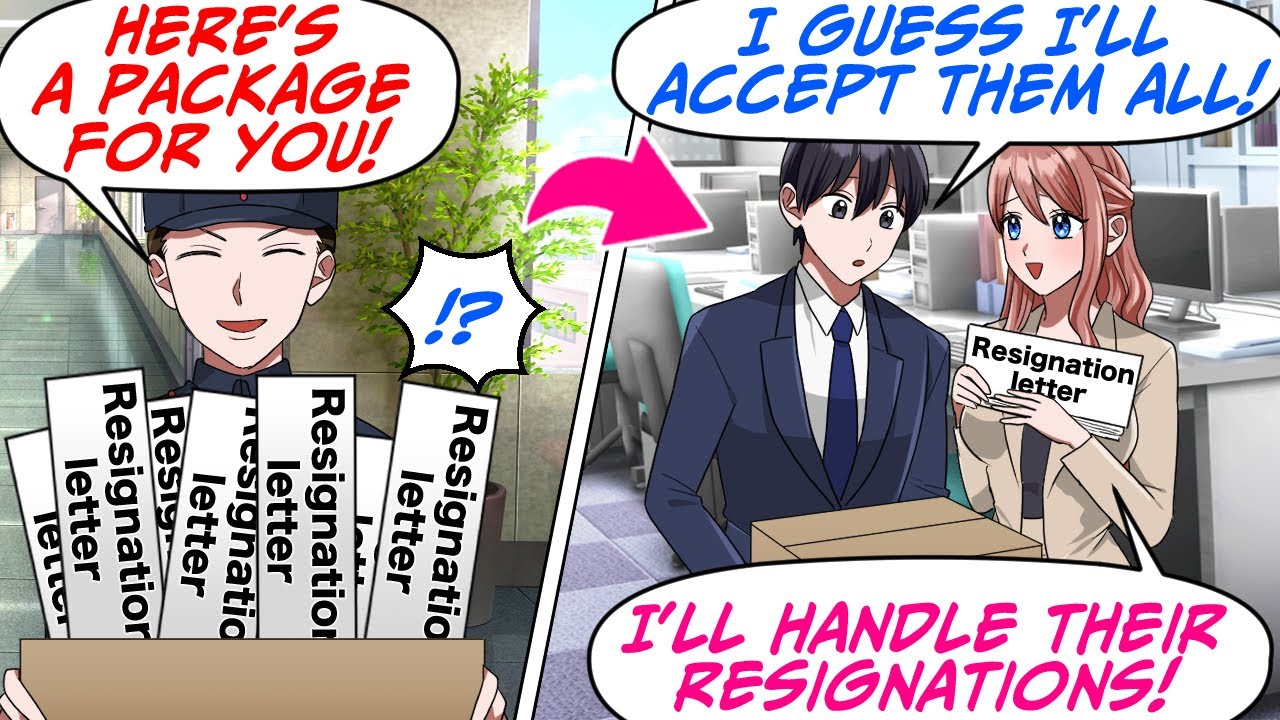 Every New Hire Ditched Their Jobs by Mailing in their Resignation Letters! So, I…[RomCom Manga Dub]