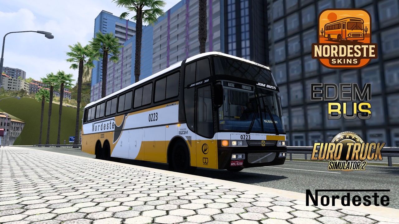 VIAGEM DE DEMONSTRAÇÃO – VIAÇÃO NORDESTE | BUSSCAR JUM BUSS 360 VOLVO B10M @EdE
