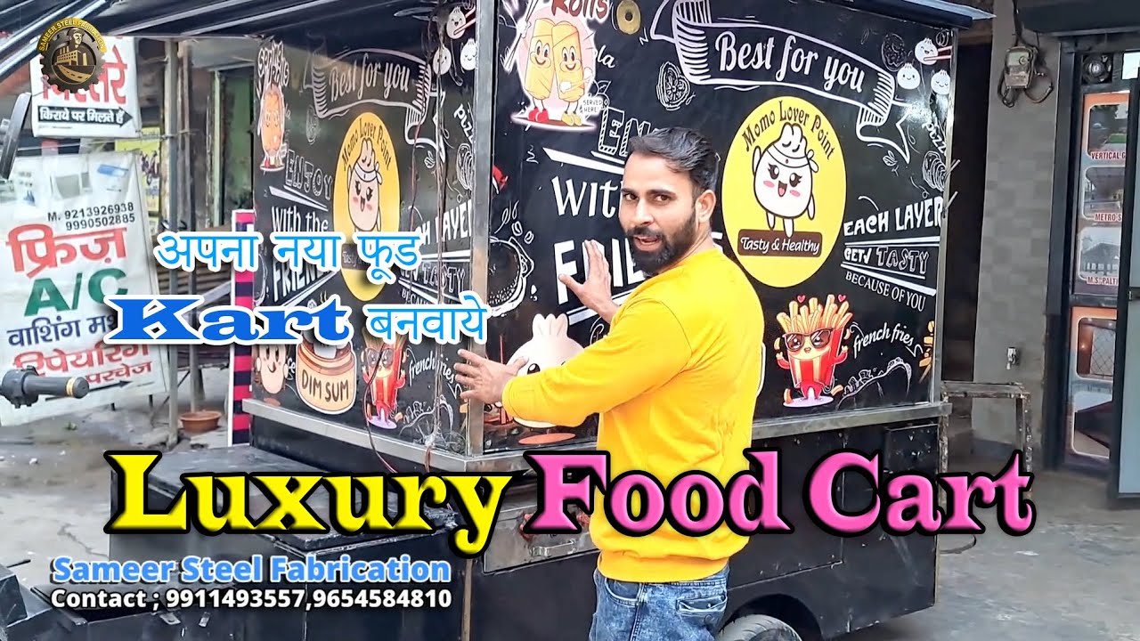 Designer Food Cart Starting Only 25000rs