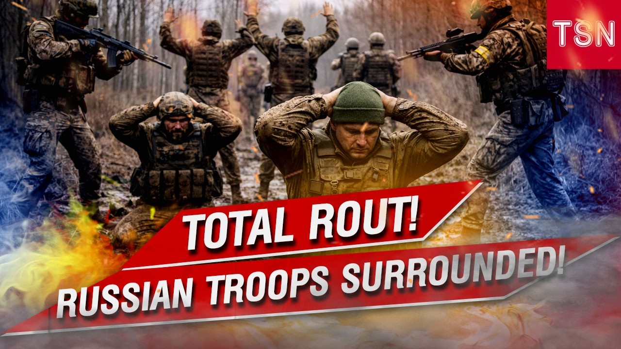 NOW! PUTIN’S ARMY HAS FALLEN INTO A DEADLY TRAP! COMPLETE ENCIRCLEMENT — THERE WILL BE NO ESCAPE!
