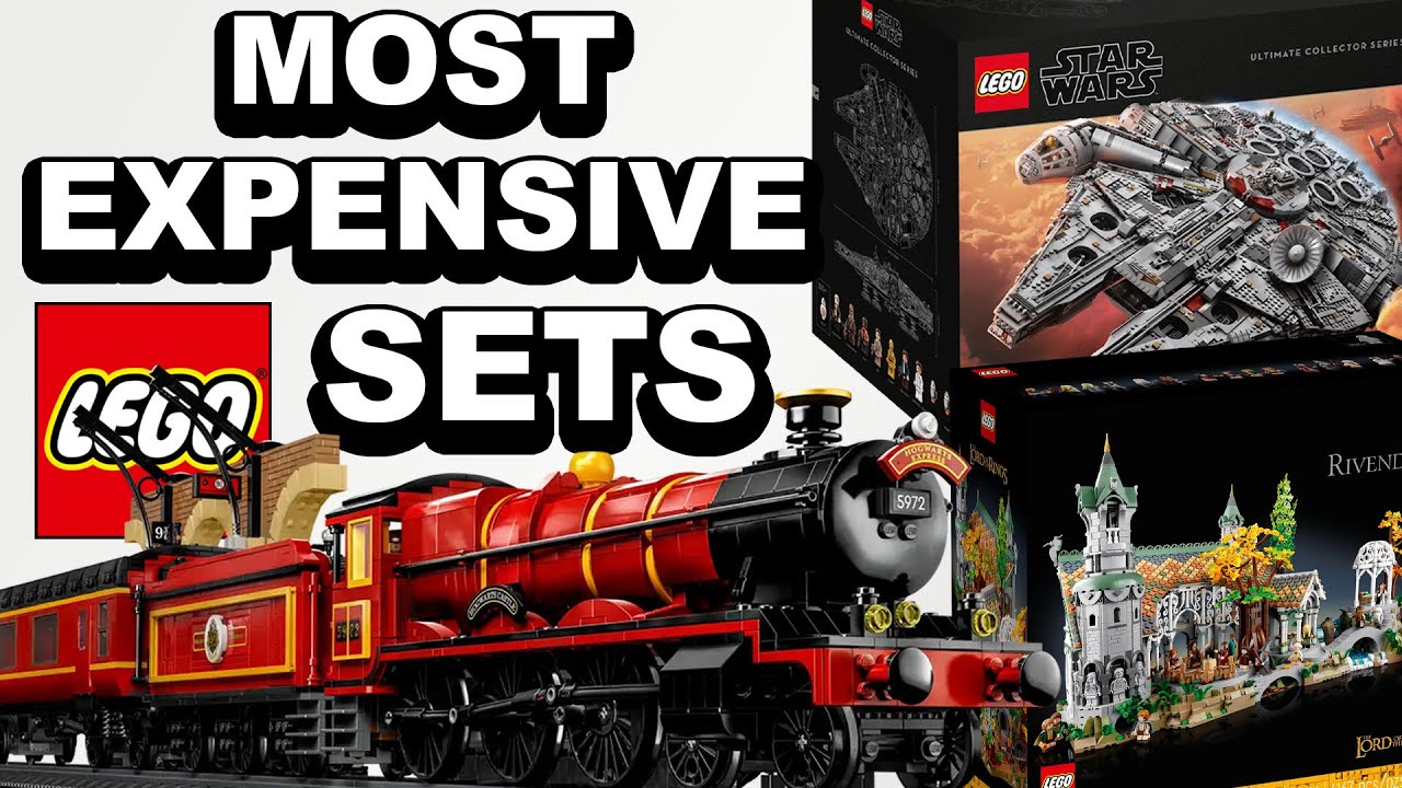 The 20 MOST EXPENSIVE LEGO SETS!