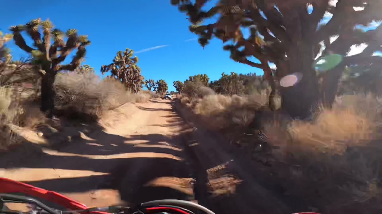 Big Bear to Tip Top Mtn exploring mines in snow on my Honda CRF450X!!