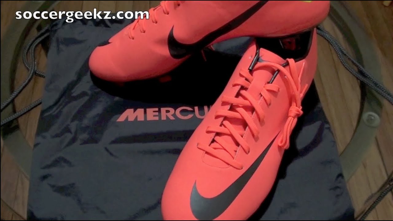 Nike Mercurial Vapor 8 VIII Unboxing - Bright Mango/Metallic Dark Grey/Challenge Red
