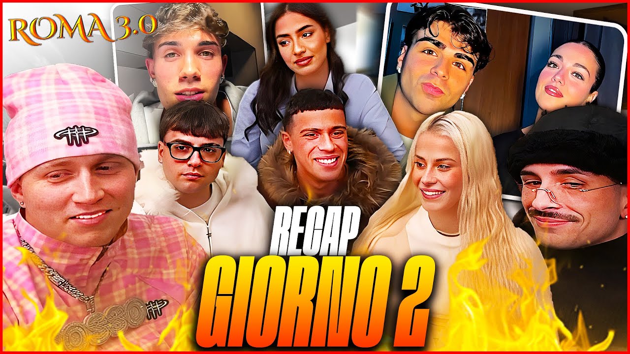 ROMA 3.0 GIORNO 2 RECAP! w/Tomas,Gaia Bianchi,Bianchetta,Rocca,Dre,ecc...