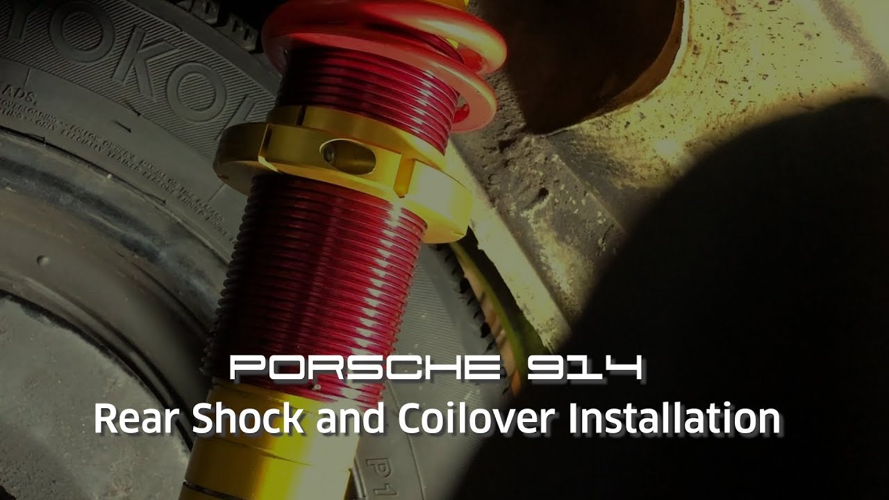 Porsche 914 Rear Shock and Coilover Install DIY