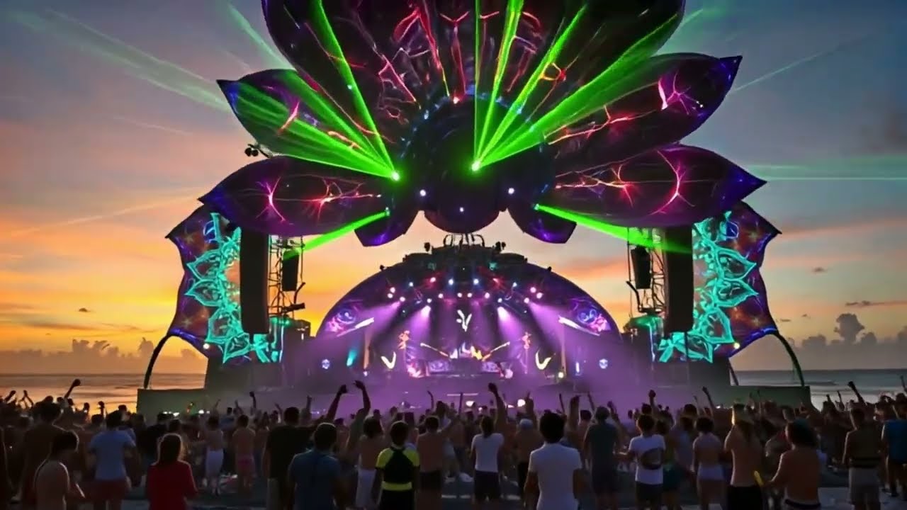 ✨ PSYTRANCE Full On 2025 🌌 Festival Psicodélico • Viagem Visual & Sonora 🔮 Rave Experience
